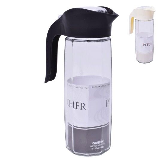 JARRO VIDRO HEX+TP 1600CC C-00236 CX6