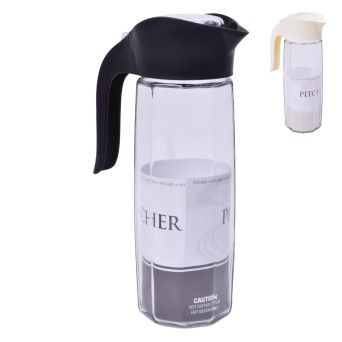 JARRO VIDRO HEX+TP 1600CC C-00236 CX6