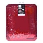 BANDEJA RECT VERM C/NAP 31X38CM 3087 CX72 BANDEJA RECT VERM C/NAP 31X38CM 3087 CX72