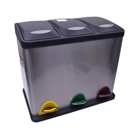 BALDE LIXO INOX RECIC 24L 2798-100-24 CX2