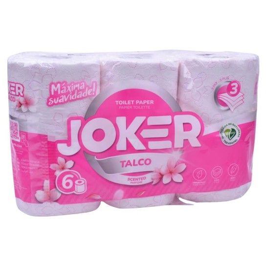 PAPEL HIGIENICO 3F TALCO 7X6 ROLOS