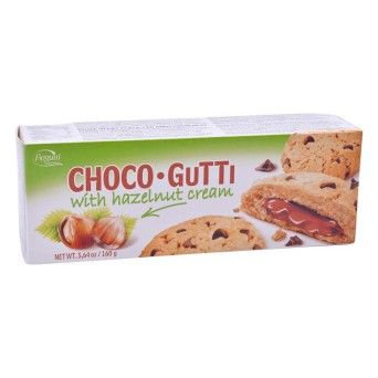 BOLACHAS CHOCO-GUTTI CREM E AVEL 160G