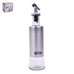 AZEITEIRA VIDRO/INOX QUTN C/TAMP 0,3L AZEITEIRA VIDRO/INOX QUTN C/TAMP 0,3L