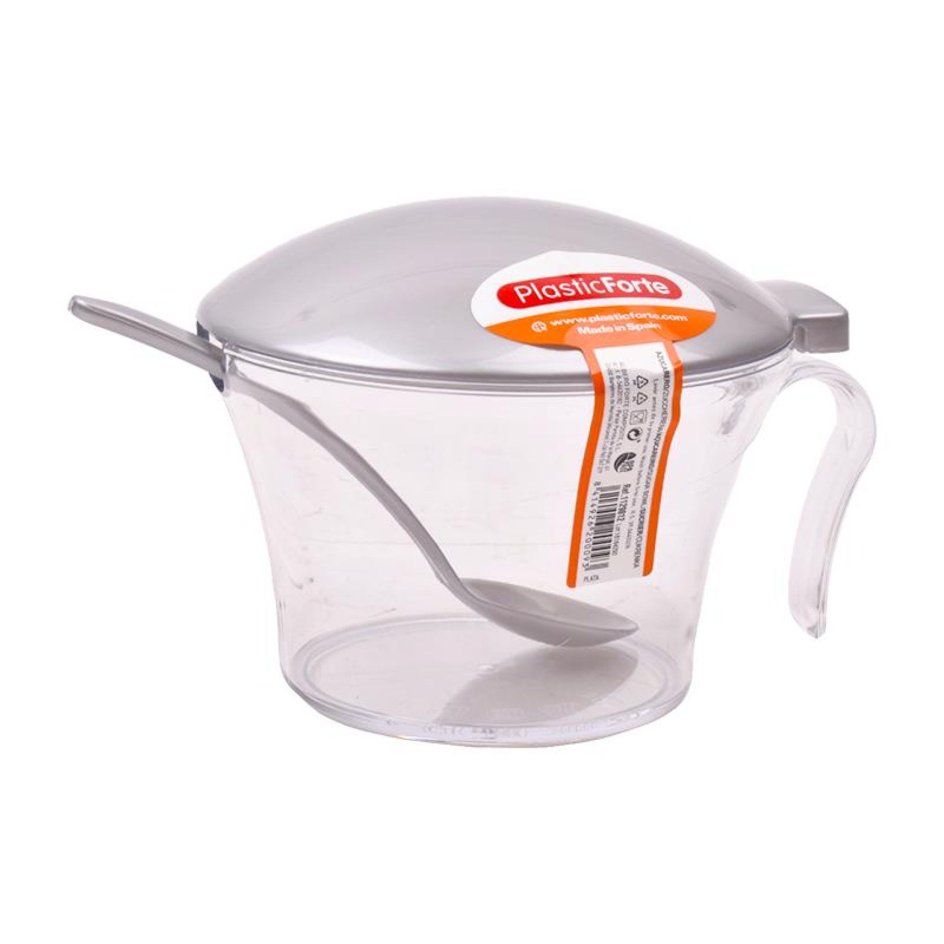 A�UCAREIRO PLASTICO CINZA 1129812 CX6