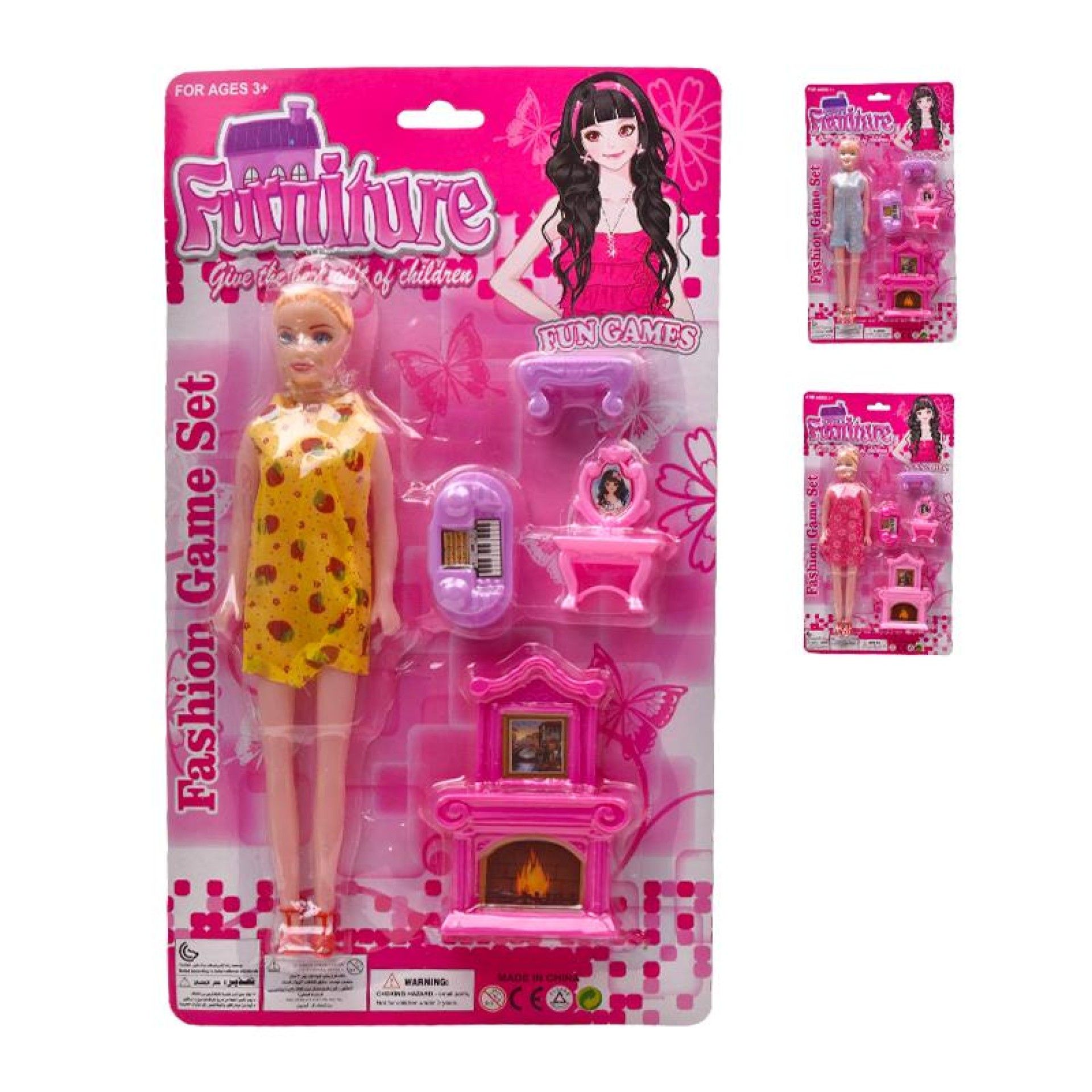 BONECA C/MOVEIS CP160816 CX240 BONECA C/MOVEIS CP160816 CX240