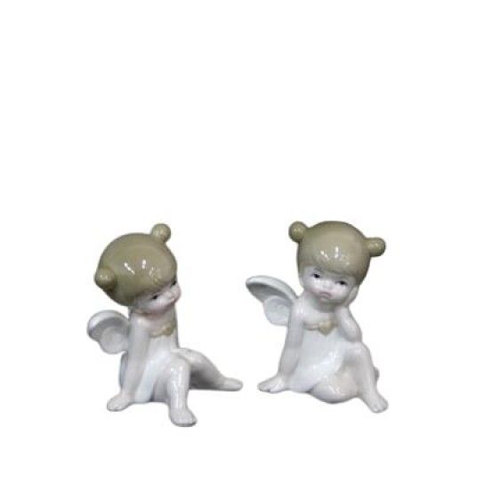 ANJO PORCELANA 8,7CM 50432245 LUNA