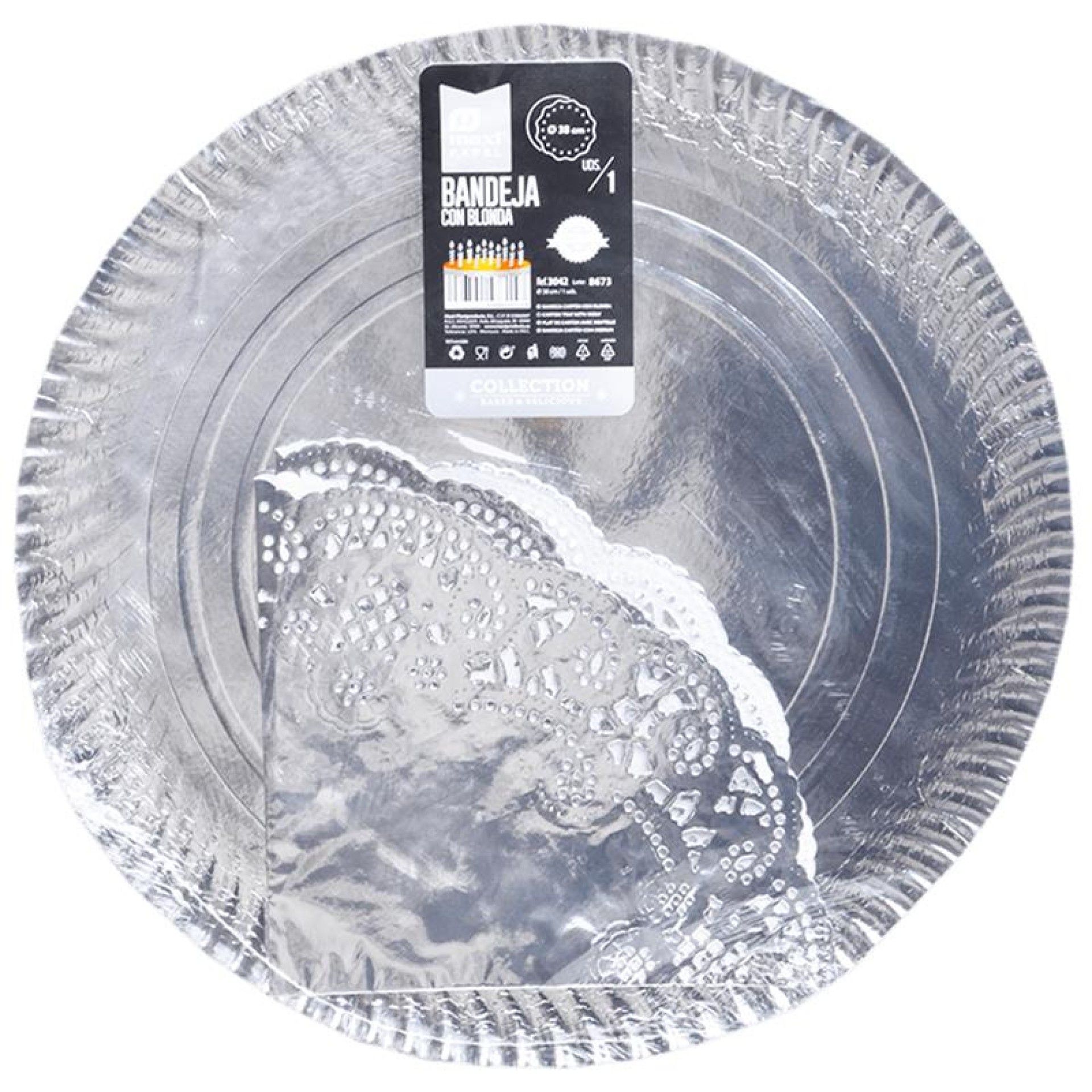 BANDEJA PAPEL C/NAP RED38CM 1UN 3042 CX72 BANDEJA PAPEL C/NAP RED38CM 1UN 3042 CX72