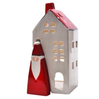 CASA C/ LUZ 19,5CM 6005059 LUNA