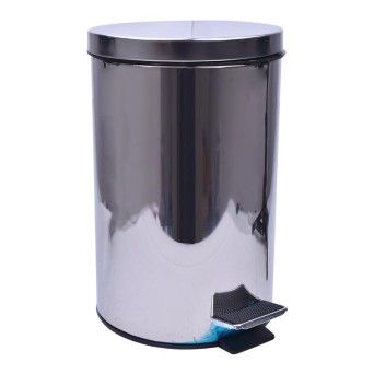 BALDE LIXO INOX 12L 2512-000-12 CX8