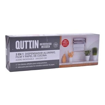 DISPENSADOR PAPEL ALUMINIO+ADERENTE