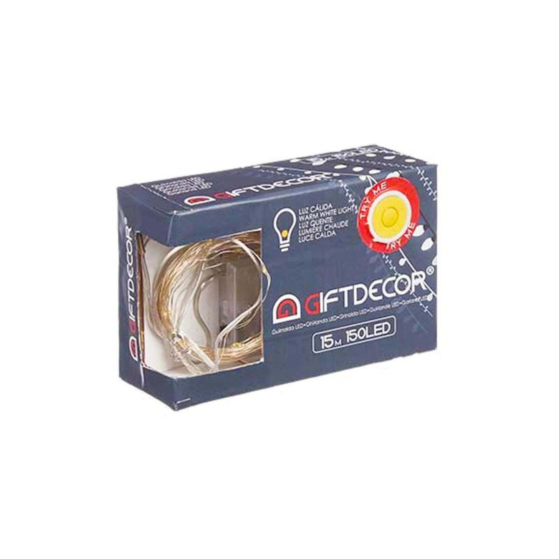 FITA DE LED 150 BRANCA C/CAIXA INTERIO FITA DE LED 150 BRANCA C/CAIXA INTERIO