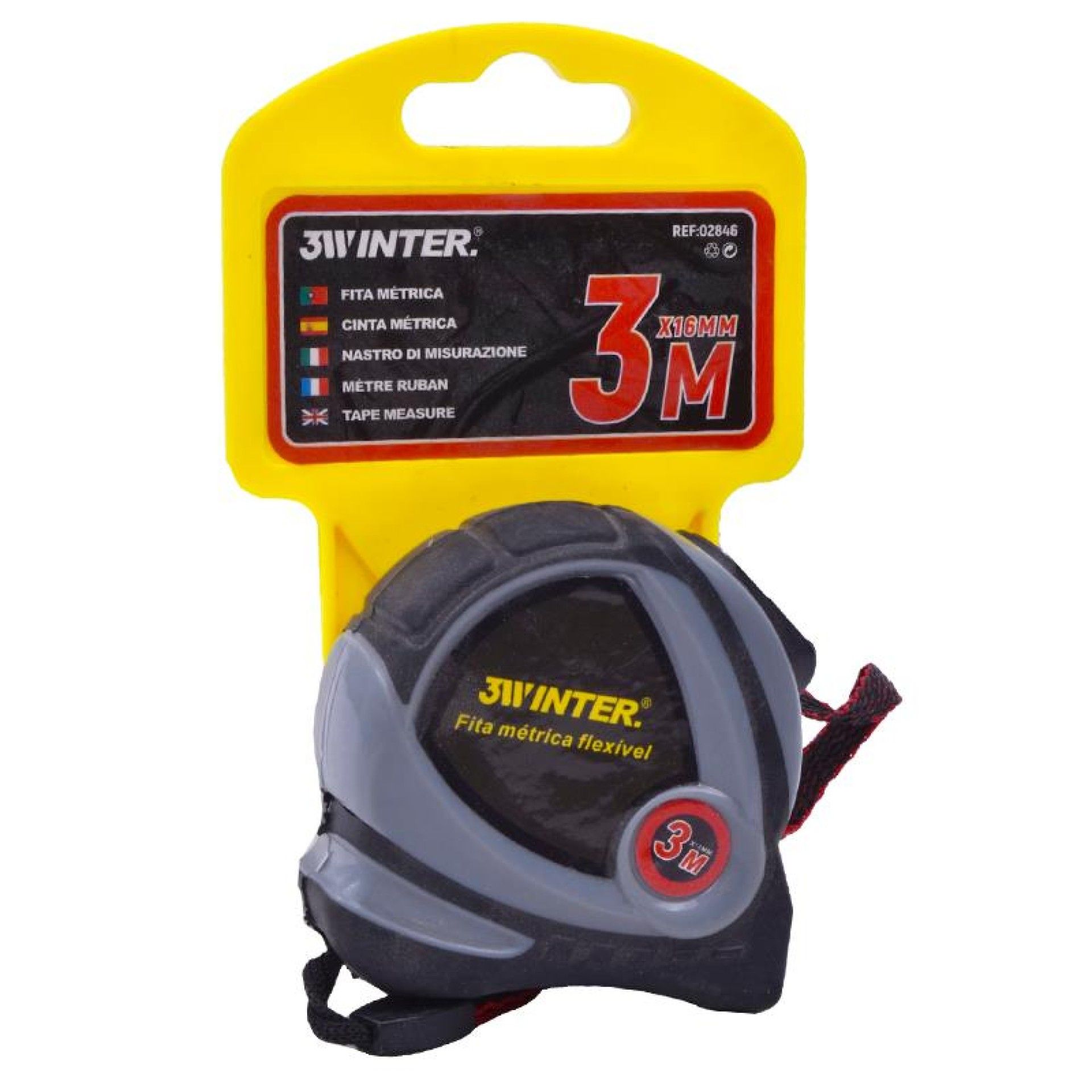 FITA METRICA 3M 16MM FITA METRICA 3M 16MM