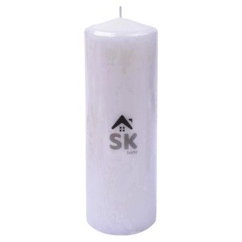 VELA PILLAR 7X20CM BRANCA CX24