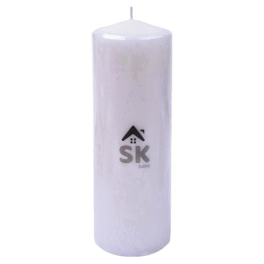 VELA PILLAR 7X20CM BRANCA CX24
