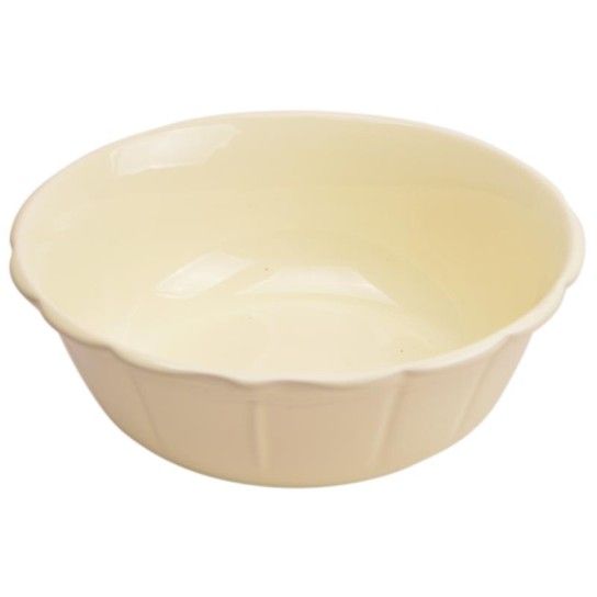 SALADEIRA PORCELANA CREME 23CM