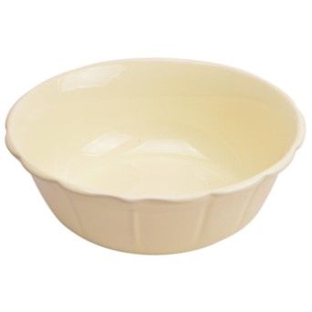 SALADEIRA PORCELANA CREME 23CM