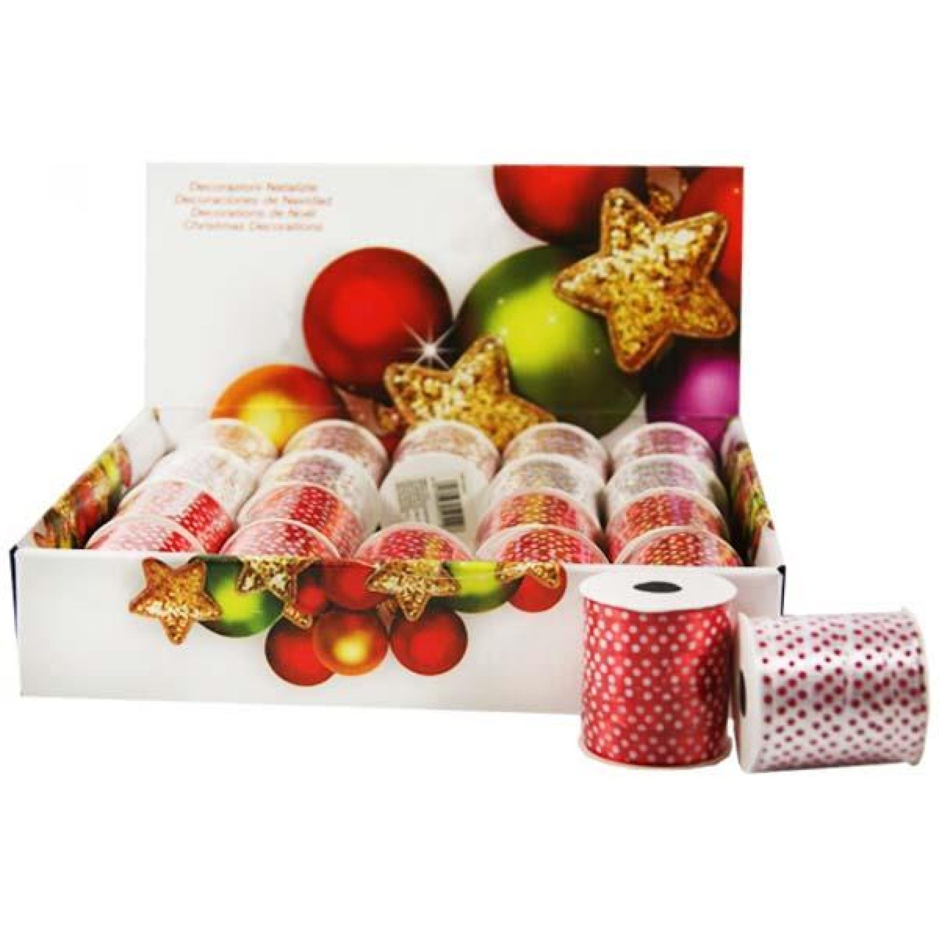 FITA C/BOLAS DECORATIVA NATAL 3MT V-52510 FITA C/BOLAS DECORATIVA NATAL 3MT V-52510