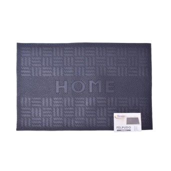 TAPETE BORRACHA PRETO HOME 64935