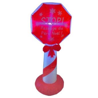 SINAL STOP INSUFLAVEL C/LED 150CM