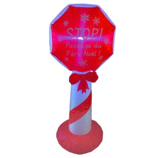 SINAL STOP INSUFLAVEL C/LED 150CM
