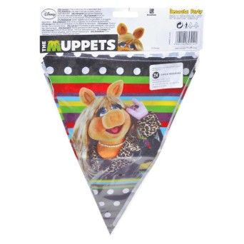 BANDEIRA PLASTICO MUPPETS