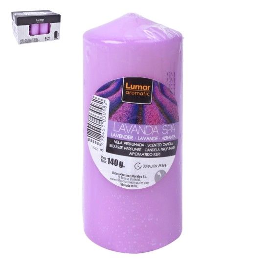VELA TACO ANTI-TABACO LILAS CX12 VELA TACO ANTI-TABACO LILAS CX12