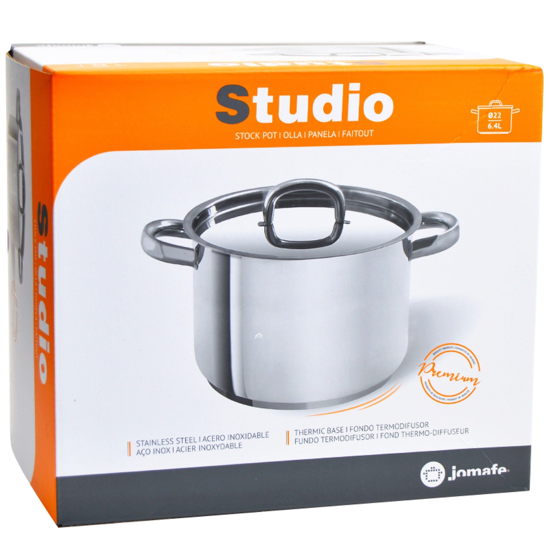 PANELA JOMAFE A�O INOX 22