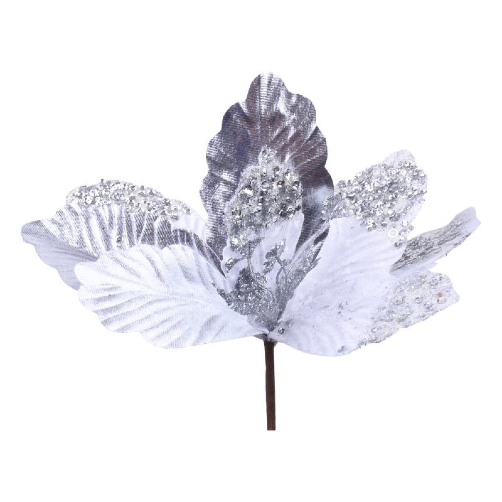 FLOR DE CAULE CURTO M.927046 PRATA FLOR DE CAULE CURTO M.927046 PRATA