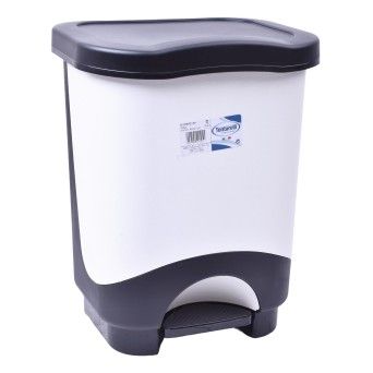 BALDE C/ PEDAL PLASTICO 18L IDEA