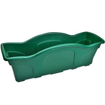 PLASTICO FLOREIRA 60CM VERDE