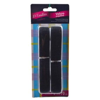 FITA VELCRO 2X70CM PRETO 40681