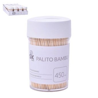 PALITEIRO BAMBU 450 PCS 2847-000-450 CX240