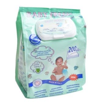 TOALHITAS BABY FRESH 200UNI
