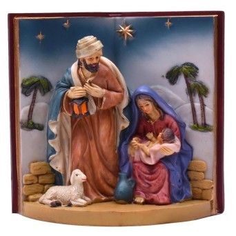 PRESEPIO CERAMICA LIVRO 17CM