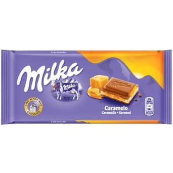 MILKA CARAMELO 23X100G MILKA CARAMELO 23X100G