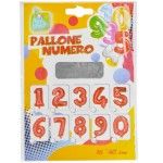 BALAO NUMERO 0 PRATA C/ 40 CM BALAO NUMERO 0 PRATA C/ 40 CM