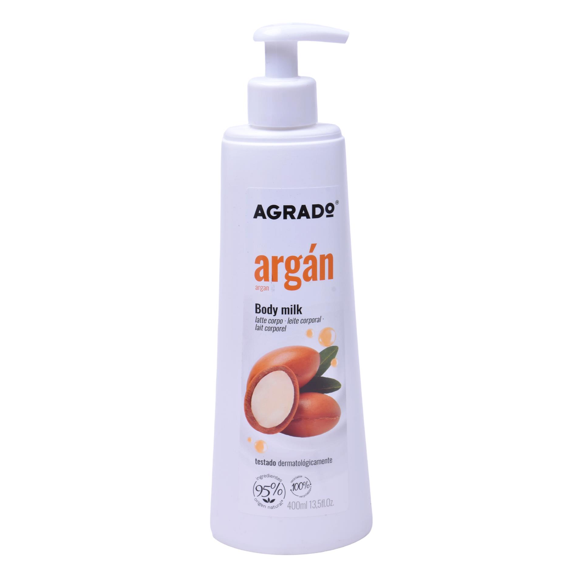 BODY MILK AGRADO ARGAN 400ML BODY MILK AGRADO ARGAN 400ML