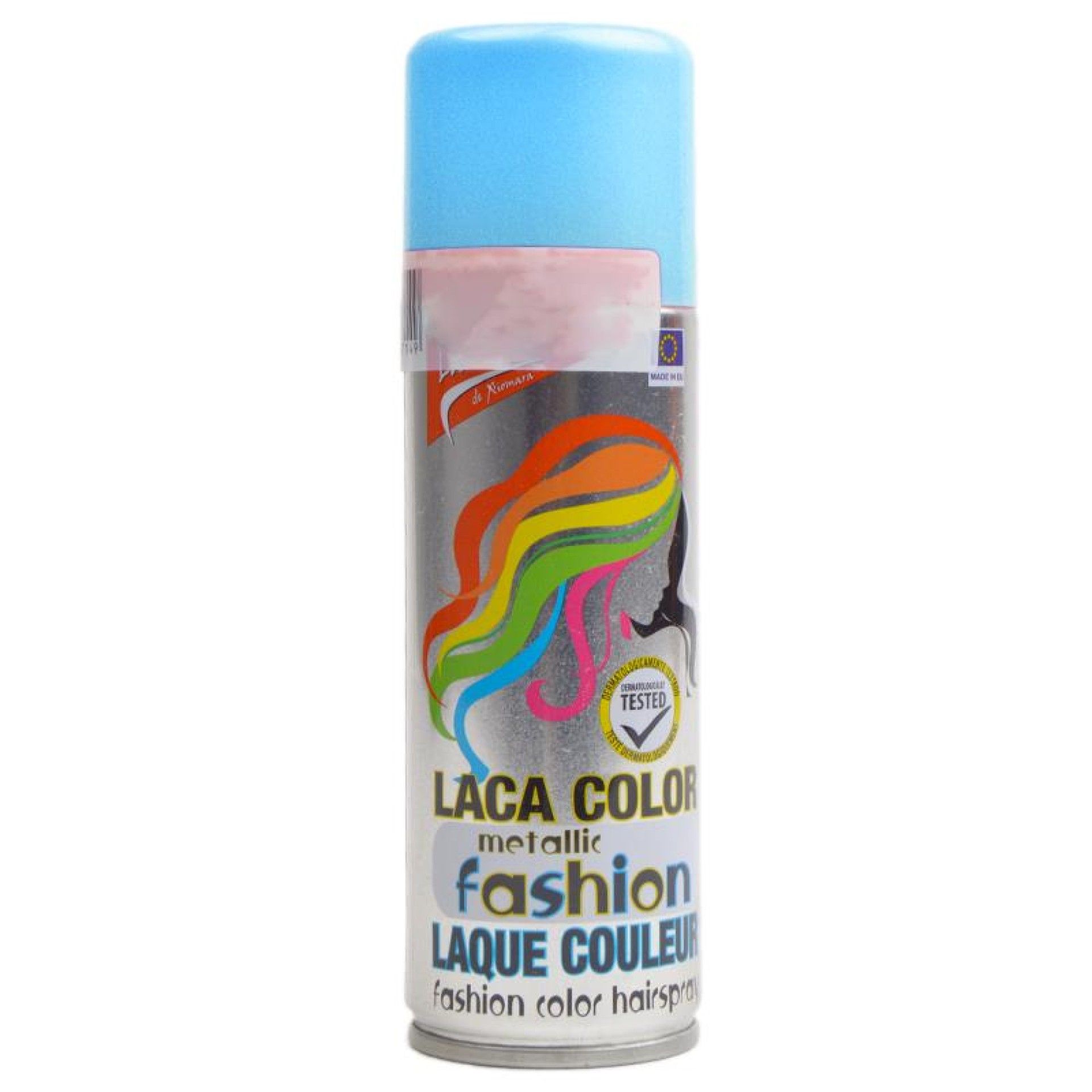 LACA COLOR SPRAY CABELO AZ CLARO 125ML LACA COLOR SPRAY CABELO AZ CLARO 125ML