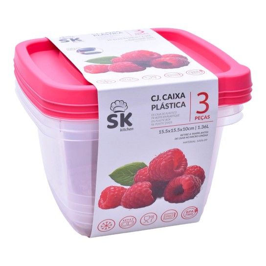 CAIXA PLT SET 3 QUAD 1,36L 0947-11 CX36