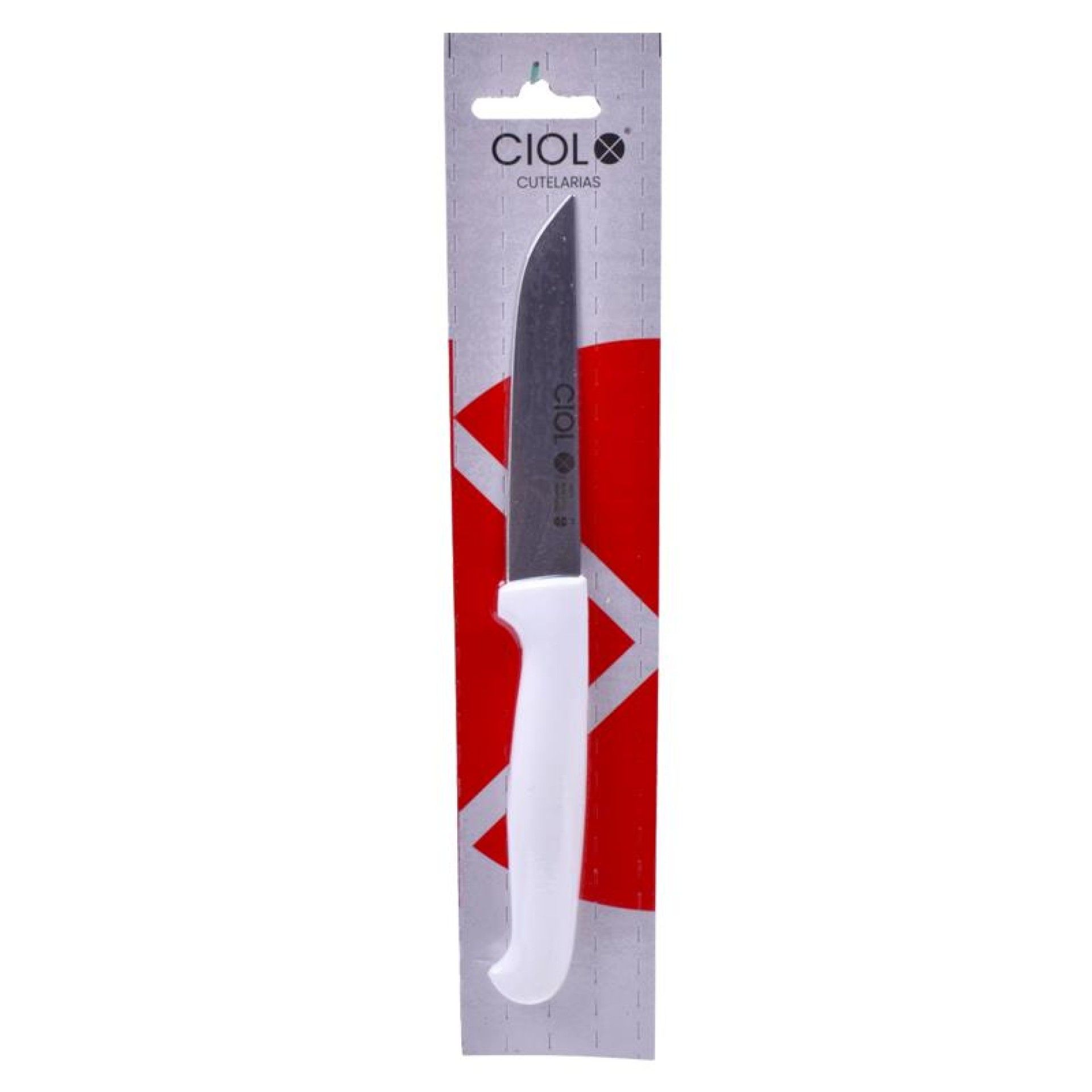 FACA P/ VEGETAIS CABO BRANCO 9CM FACA P/ VEGETAIS CABO BRANCO 9CM