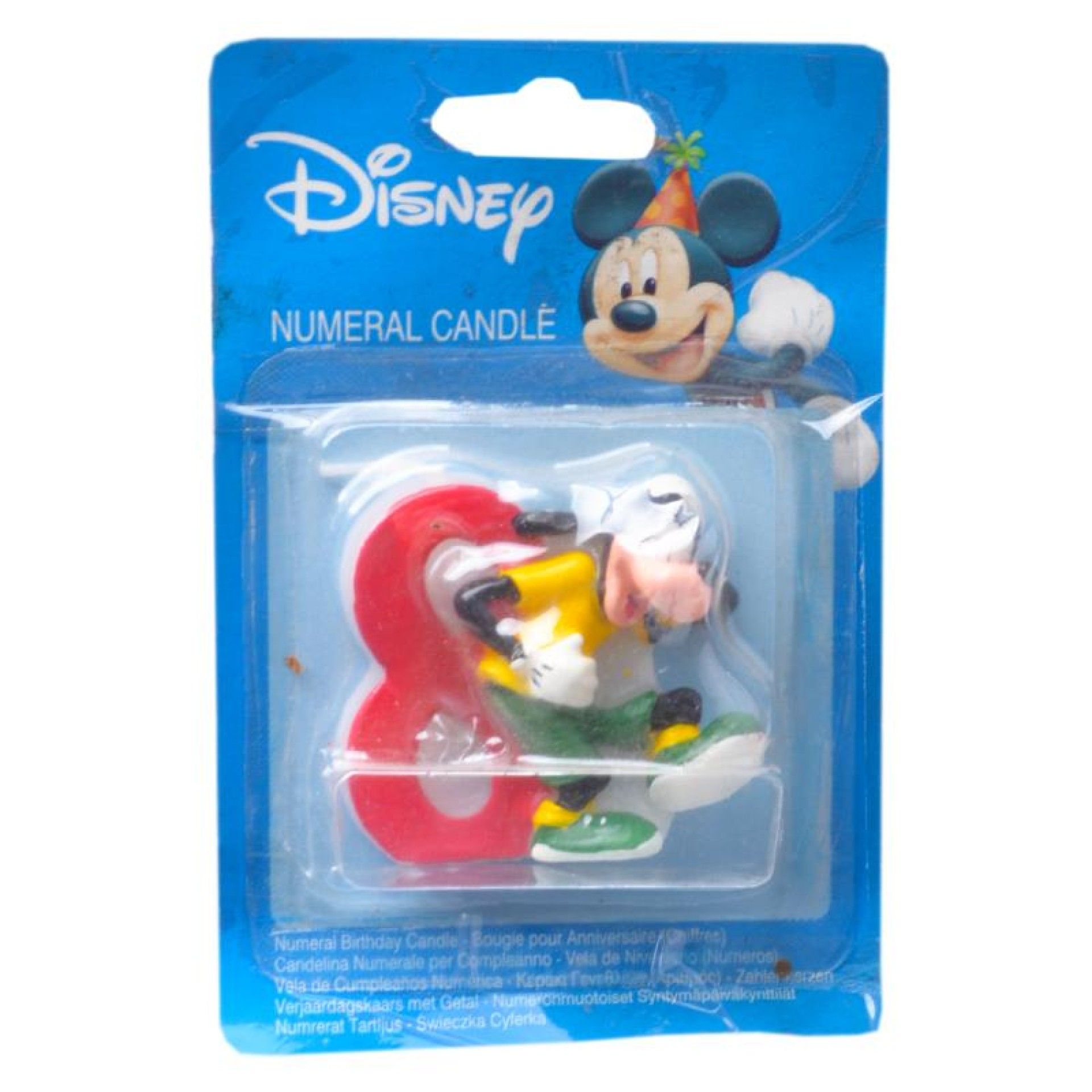 VELA MICKEY Nº 8 VELA MICKEY Nº 8