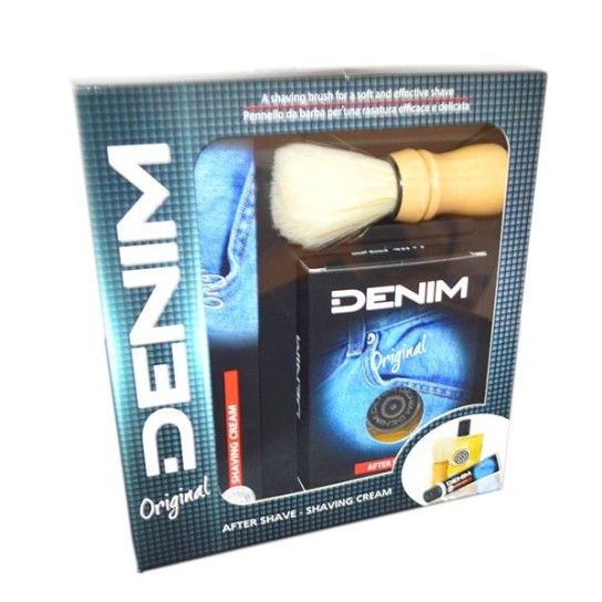 DENIM A.SHAVE 100ML+C.BARB+PINCEL