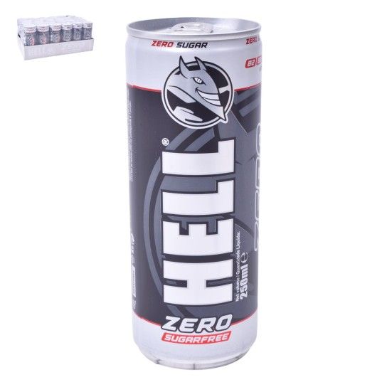 HELL BEBIDA ENERG.ZER ACUC24X250ML HELL BEBIDA ENERG.ZER ACUC24X250ML