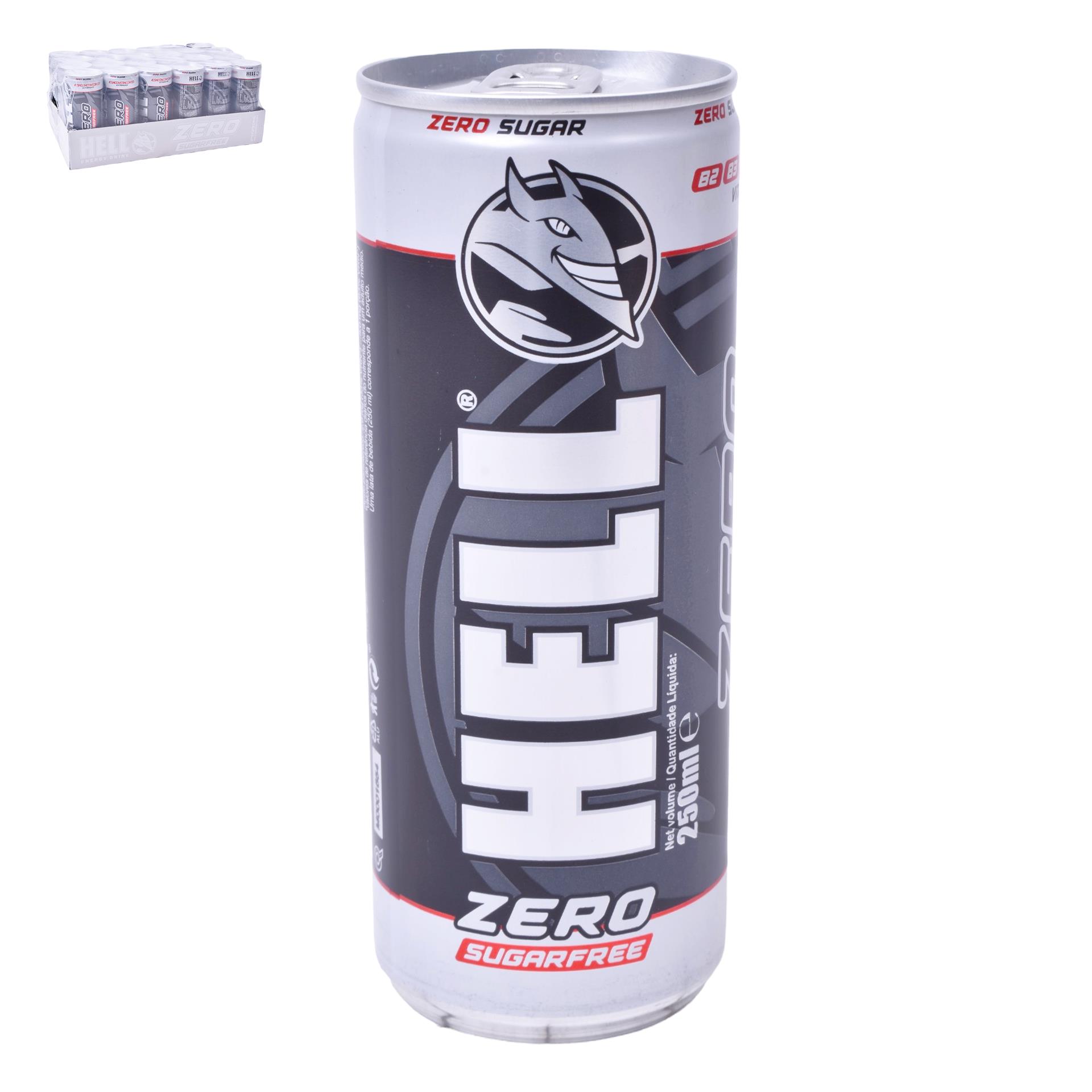 HELL BEBIDA ENERG.ZER ACUC24X250ML HELL BEBIDA ENERG.ZER ACUC24X250ML