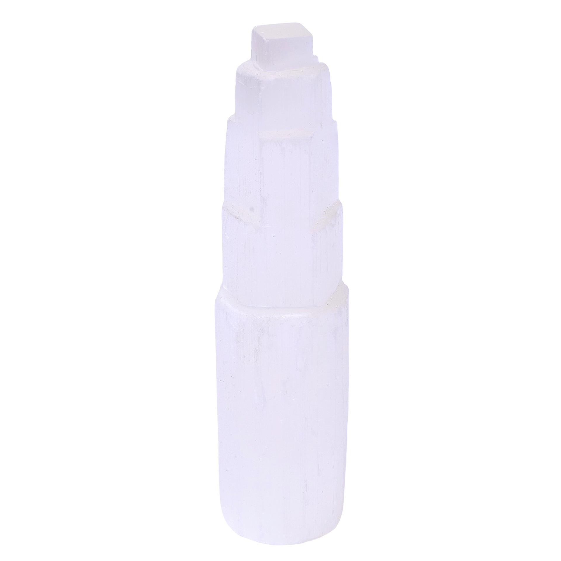 CATEDRAL SELENITA NAT 15CM Q12 5% CATEDRAL SELENITA NAT 15CM Q12 5%