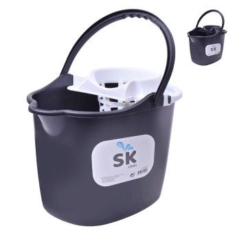 BALDE PRETO C/ ESPREMEDOR 15L