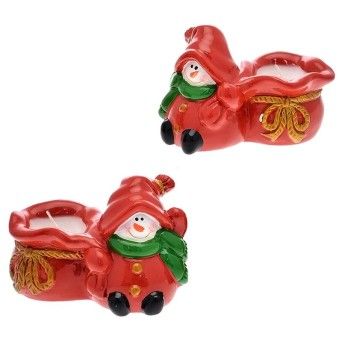 NATAL VELA BONECO NEVE CERAM.31551598