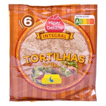 BASE TORTILHAS INTEGRAL 6UN 216G