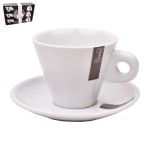 CONJ 6 CHAVENAS CAFE C/ PIRES PORC BRANC
