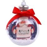 BOLA NATAL 8CM C/LUZ 2588-001 CX240